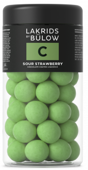 Lakritz mit Schokolade C - SOUR STRAWBERRY 295g